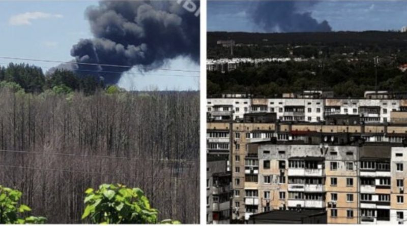 “Палає страшне”: сильна пожежа спалахнула під Києвом, перши деталі та фото
