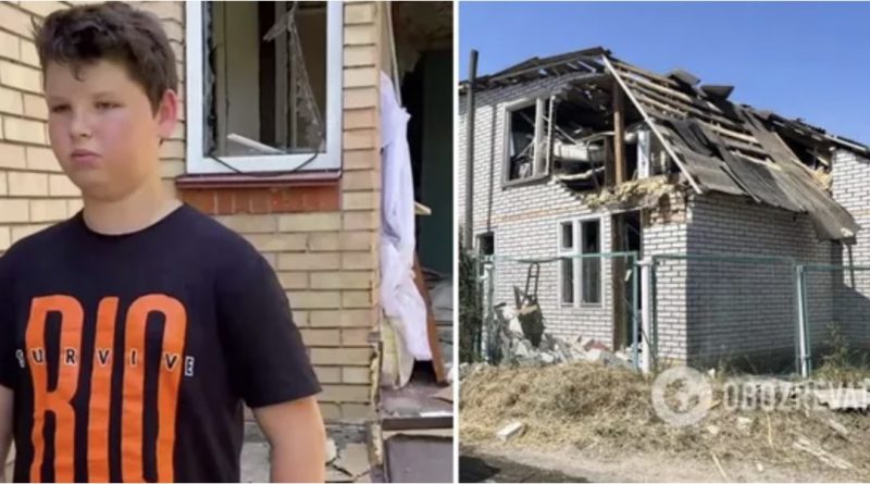 “Перша думка – прилетіло в наш будинок”: 13-річний хлопчик розповів, як пережив атаку РФ на Київщину. Фото і відео