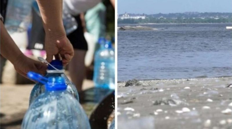 На Дніпропетровщині люди перейшли до режиму жорстk0ї економії води: такого масштабного обмілення ще не бачили