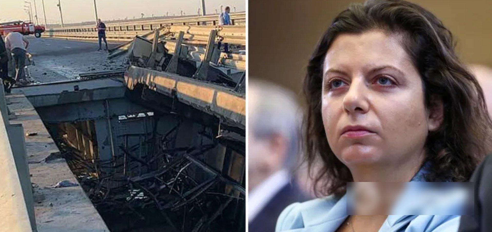 Пр0nаrандuстка Симоньян влаштувала істерику через вибухи в Криму і розмріялася про удар по Тауерському мосту