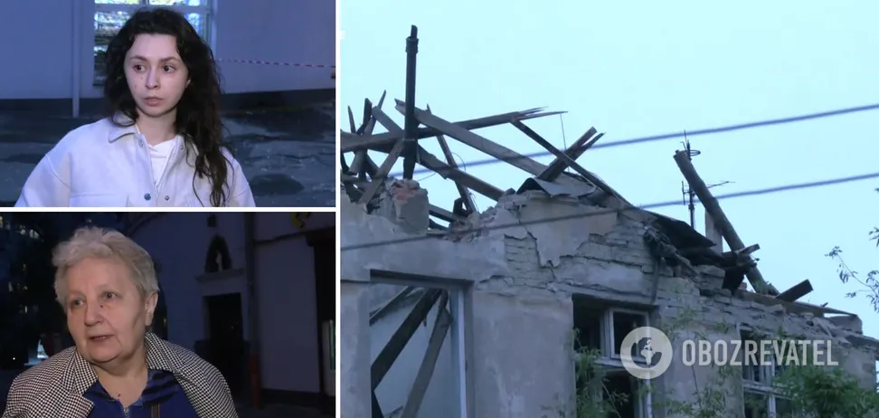 “Немає квартири – там просто діра”: мешканки будинку у Львові, по якому влучив “Калібр”, розповіли про руйнування. Відео