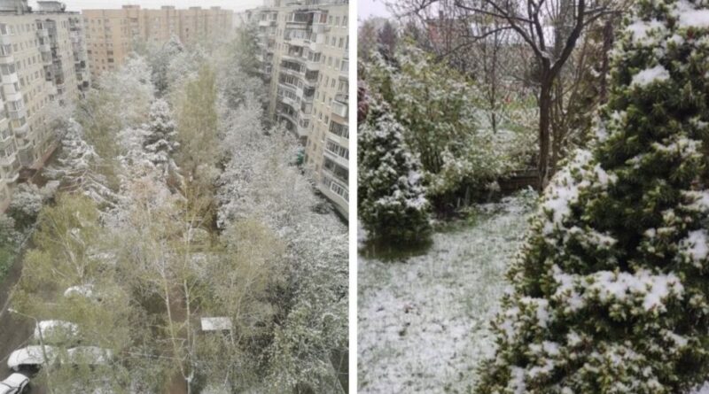 Москву засипає снігом і вдарив мороз (фото, відео) –